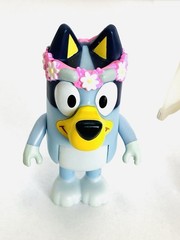 Bluey Wedding Time 3in PVC Figures Lot(4) Bluey Bingo Friskey Uncle Rad Moose