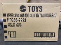 Jurassic World Park Hammond Collection Tyrannosaurus Rex Factory Sealed Case