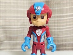 Paw Patrol Mighty Pup Jet Ryder Command Jet Replacement Red & Blue Suit Figure