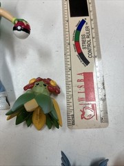 Pokemon Figure Lot Ash Ketchum Pikachu Hoothoot Articuno Zapdos Bellossom Onix