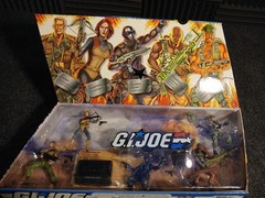 Hasbro GI Joe 25th Anniversary GI Joe Set 5 Pack Battle Pack Action Figures