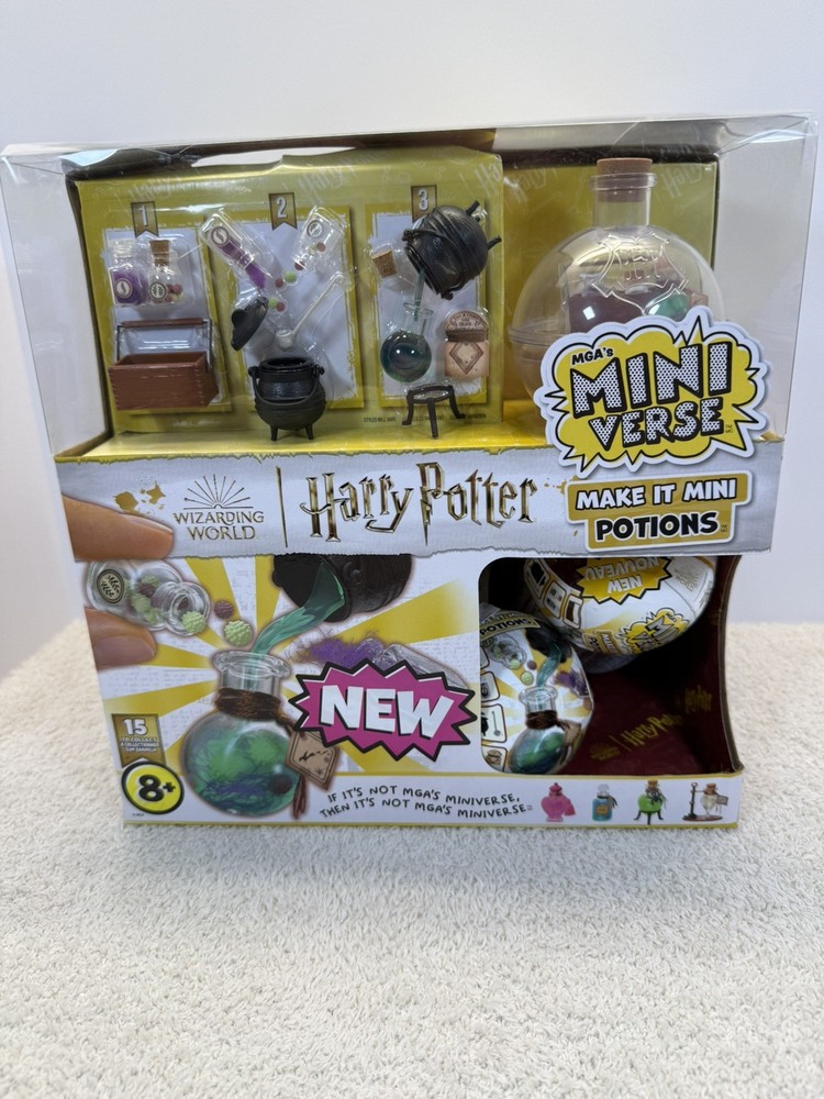 Miniverse Make It Mini POTIONS Harry Potter Ball MGA 12 Pack + Display Box New
