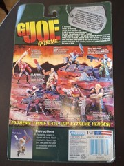 GI Joe Extreme 1995 Kenner Inferno Freight Sgt Savage Ballistic G.I. Joe Set 4