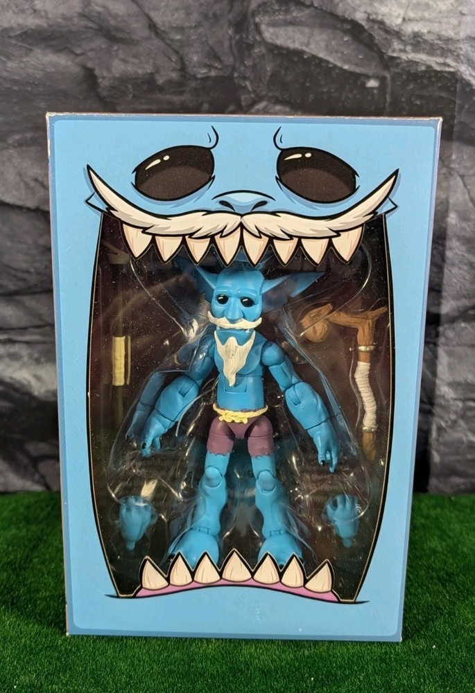 Plunderlings Plunderlong Cursed Cayo Action Figure 1/12 Scale Blue