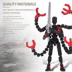 Collectors Favorite: Multi-Articular 3D Printed Robot Action Figure for Ages 3+