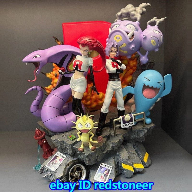 James Rocket Team Statue H38cm Elf Series Figure Anime Recast Model Collection