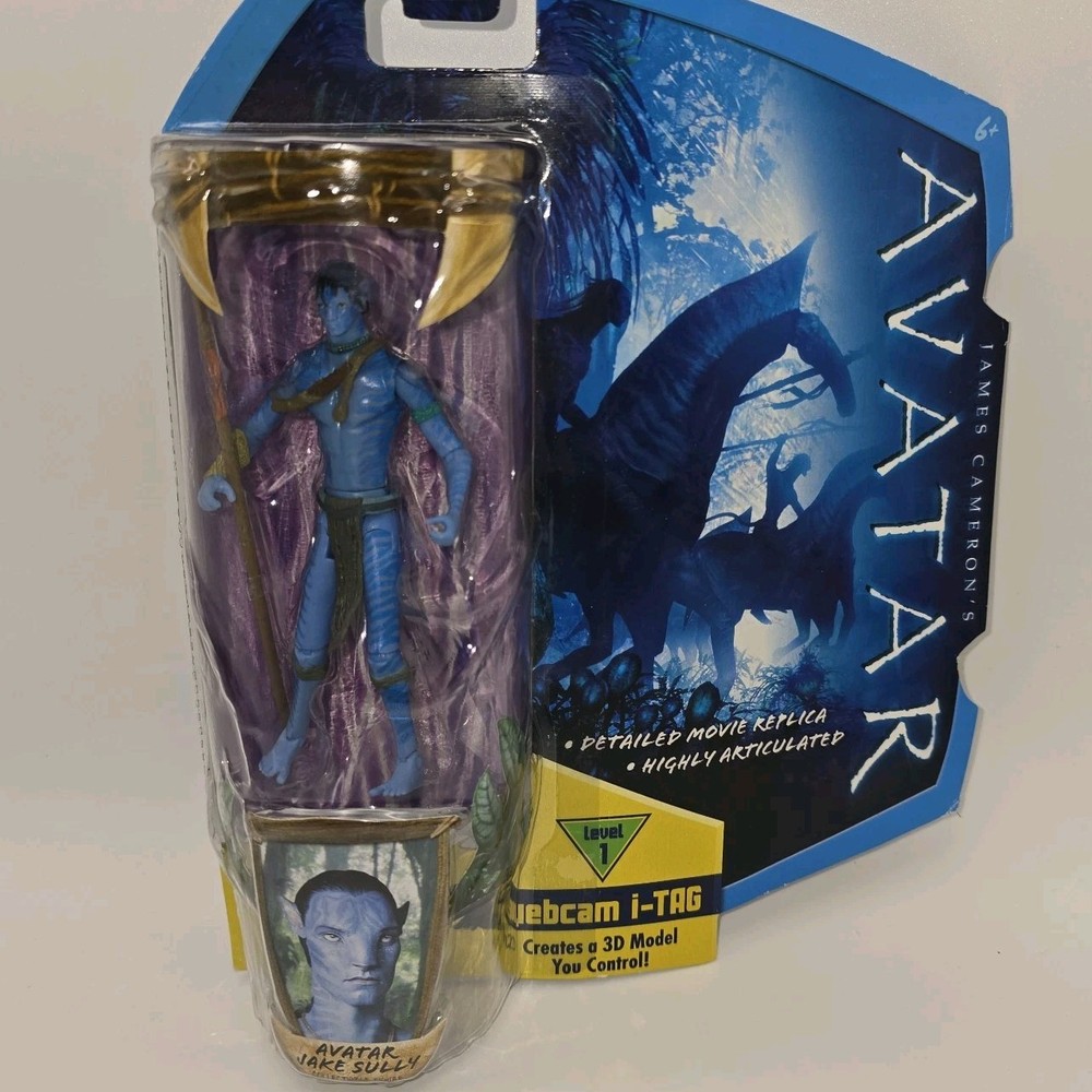 AVATAR Jake Sully 4″ Original Avatar Movie 2009 Mattel Toys Action Figure
