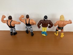 WWF Hasbro 31 Loose Figures Lot Adam Bomb Ludvig Borga Owen Hart Doink And More