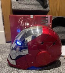 Autoking Iron Man Helmet MK5 1/1 Voice-controlled Mask Transform CosplayProp NEW