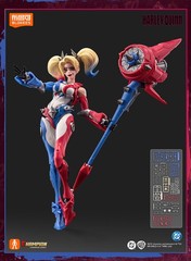 BLOKEES DC Heroes Harley Quinn 1/12 Action Figure Champion Class Model Toy Gift