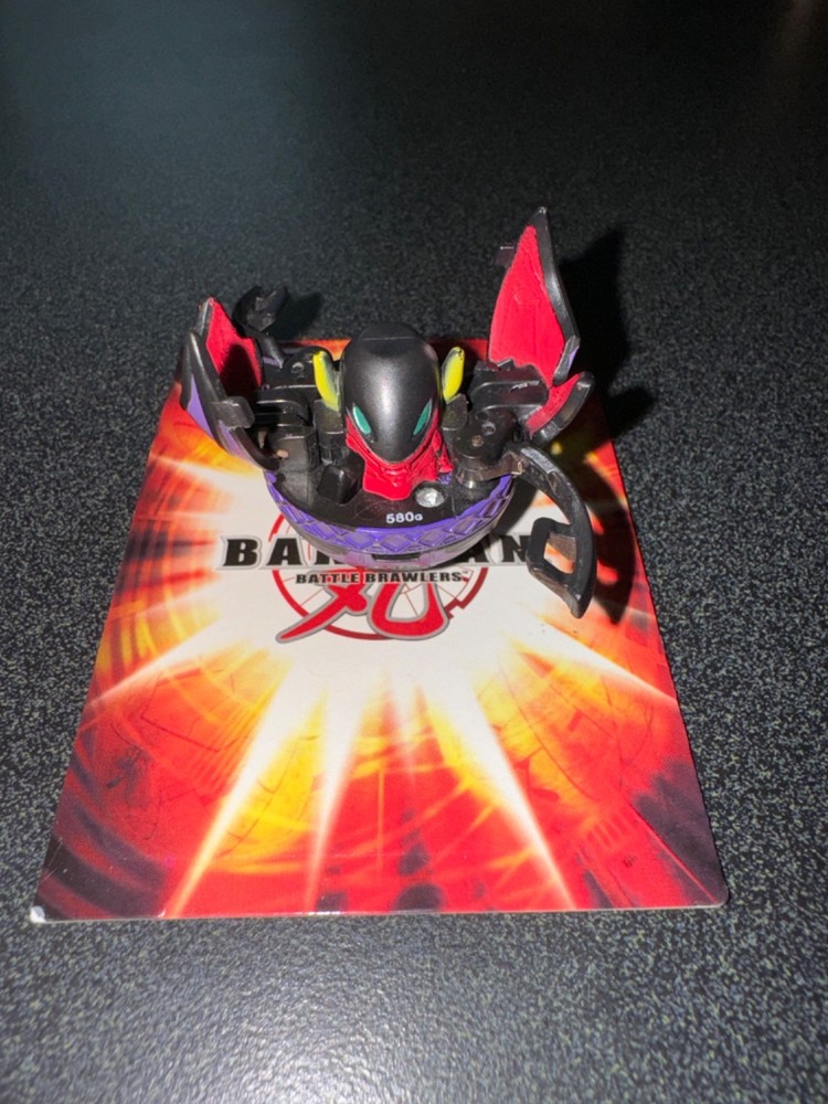 Bakugan Preyas Diablo B2 Battle Brawlers 580G Black Darkus Black Figure