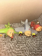 Lot Of 5 2003 JJ The Jet Plane Figures