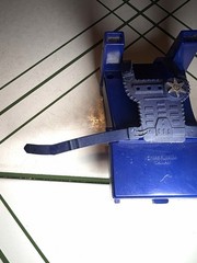 1986 Mattel BraveStarr Fort Kerium Chair Red Throne Parts Weapons Lot