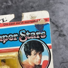 Vintage ERTL Super Stars ROCKY III 3 DieCast Metal 3” Action Figure Die Cast
