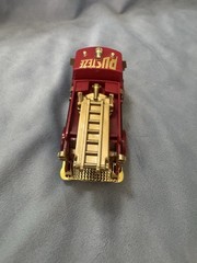 RARE Disney Pixar Cars FACTORY CUSTOM Metallic Gold Red Fire Engine Rusteze Team