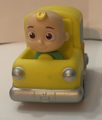 Cocomelon Yellow School Bus Truck Car Kids Baby Toddler Toy w/ Mini JJ Boy
