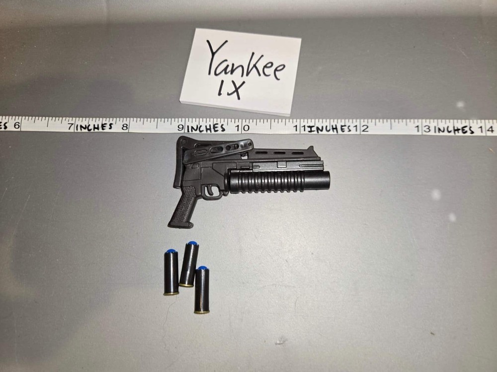 1/6 Scale Modern Era 40mm Grenade Launcher with Folding Stock