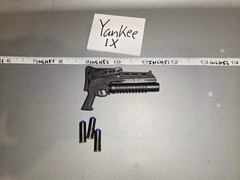 1/6 Scale Modern Era 40mm Grenade Launcher with Folding Stock