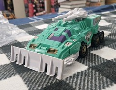 Transformers G1 Pretender Roadblock Only 1989 {No Small Robot}