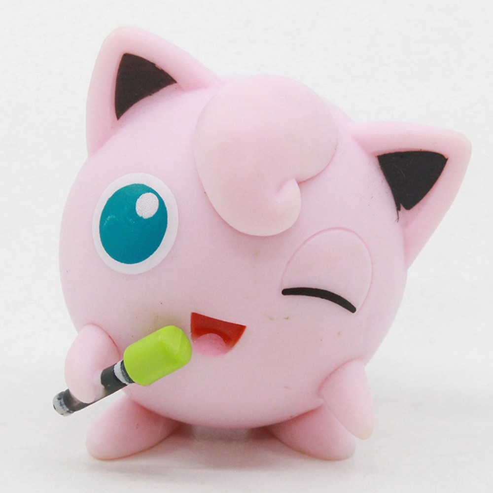 SINGING JIGGLYPUFF with Microphone Pokemon WCT / Jazwares Figure