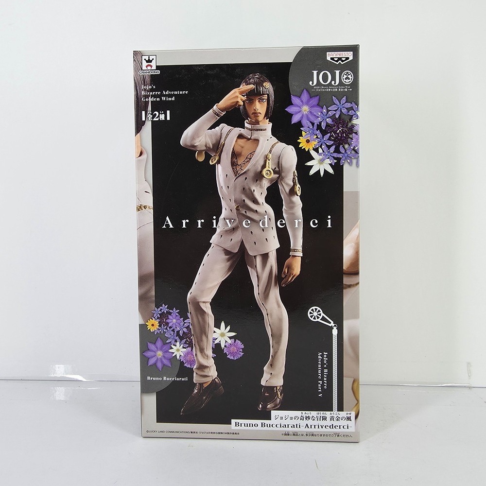 Banpresto JoJo Golden Wind Bruno Bucciarati Arrivederci Figure