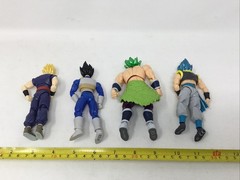 Dragon Ball Z Lot Of 8 Dragon Stars Super Saiyan Broly Gogeta Vegeta Gohan Goku