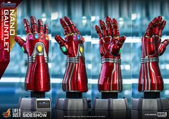 Hot Toys Iron Man Nano Infinity Gauntlet 1/1 Life Size Avengers Endgame LMS-007