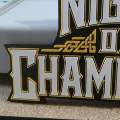 WWE Mattel Night Of Champions 2026 PLE Logo Accessory