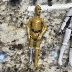 Lot Of 11 Star Wars, DC comics, & Loose Action Figures, No Accessories