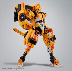 Metal Cardbot W TACHY Transforming Cheetah Robot Car Action Figure SAMG