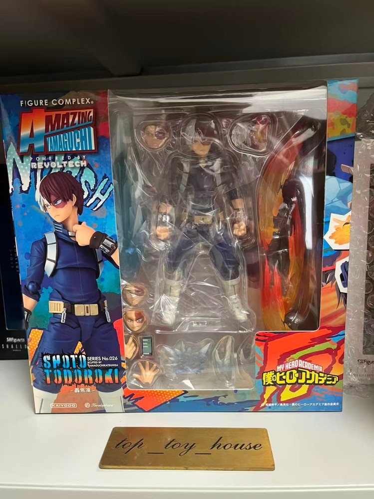 Kaiyodo Amazing Revoltech Yamaguchi Shoto Todoroki My Hero Academia Figure New