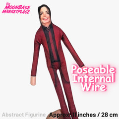 Michael Jackson Plush Doll Cosplay Stuffed Figure Collectible Room Decor Gift
