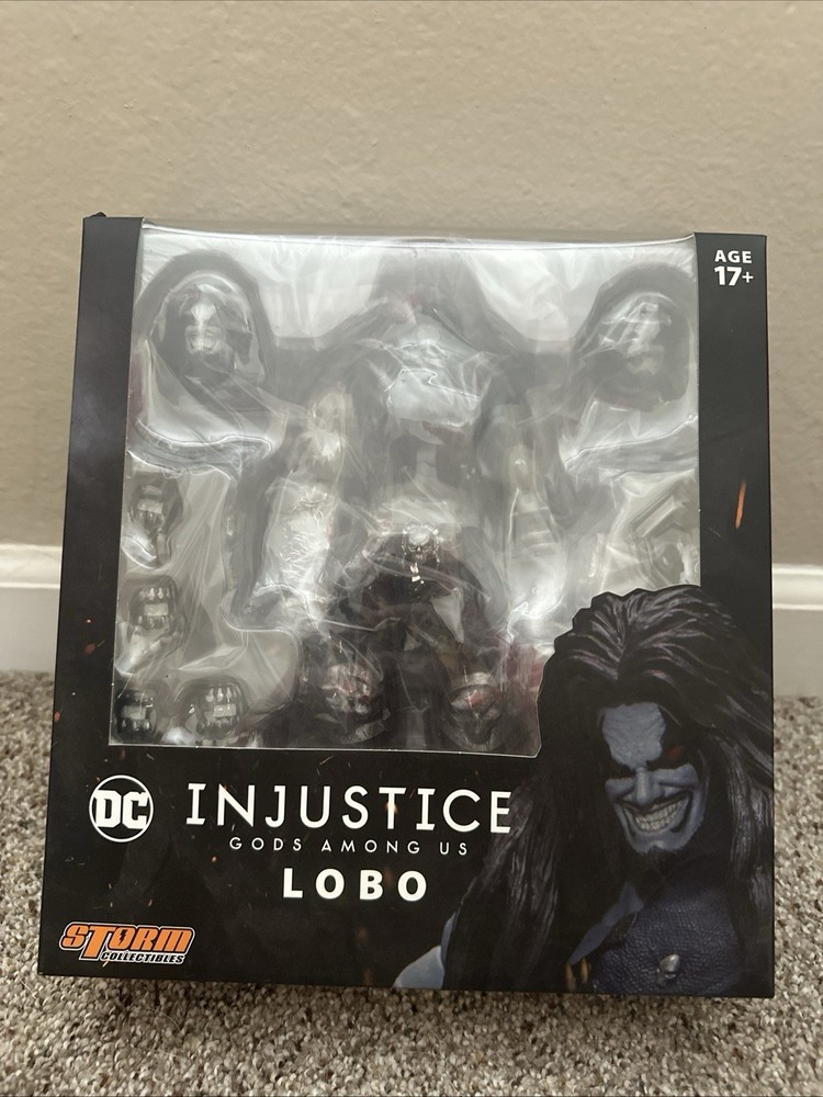 DC Injustice Gods Among US – Lobo – 10” – Storm Collectibles Action Figure NIB