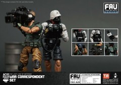 10502 TA ACID RAIN FAV-A28 War Correspondent Set 3.75 1/18