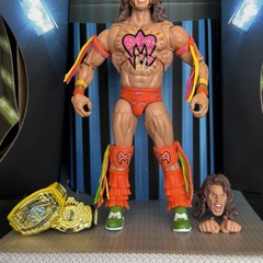 WWE Ultimate Warrior Fan Takeover Ultimate Edition Mattel Figure 100% Complete