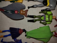 Huge Action Figure Lot of 15 DC Universe Justice League Unlimited 4″ Blue Beetle