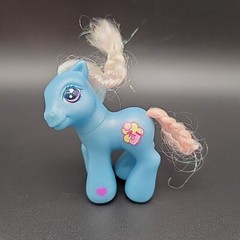 My Little Pony 3 Figures Lot Long Hair Petal Blossom Aloha Pearl Baby Bellaluna