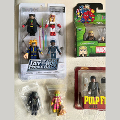 Minimates 16 Figure Lot Marvel X-Force Pulp Fiction Jay Silent Bob Daredevil