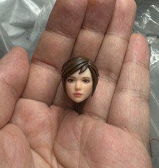 1/12 female Head Girl for 6″ FIGURE Doll Pale T01A TbLeague Phicen Mezco ❶USA❶