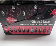 Ghost Face Mystery Vinyl Plush Bag Clips Culture Fly Case of 9