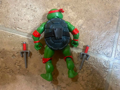 TMNT 1988 Remastered BATTLE DAMAGED RAPHAEL ONLY vs Rocksteady Playmates Figure