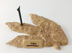 Vintage Resaurus Dinosaur Kings TYRANNOSAURUS REX Footprint Display Stand Part!