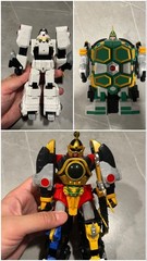 Power Rangers Sentai Dairanger SMP Super Mini Pla Megazord Dairen oh Won Tiger
