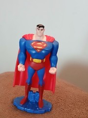 Superman Figure Cake Topper 3in Metal Base Justice League DC Comics