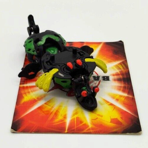 Bakugan Battle Brawlers Gundalian Invaders Black Darkus NASTIX 1000g FIGURE ONLY