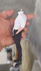 PB-YUTA-SET: Jujutsu Kaisen Yuta Okkotsu fabric outfit for Romankey 1/12 body