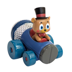 Five Nights at Freddy’s Action Figure: Toy Freddy Toy Car Racer, 2.25 in.