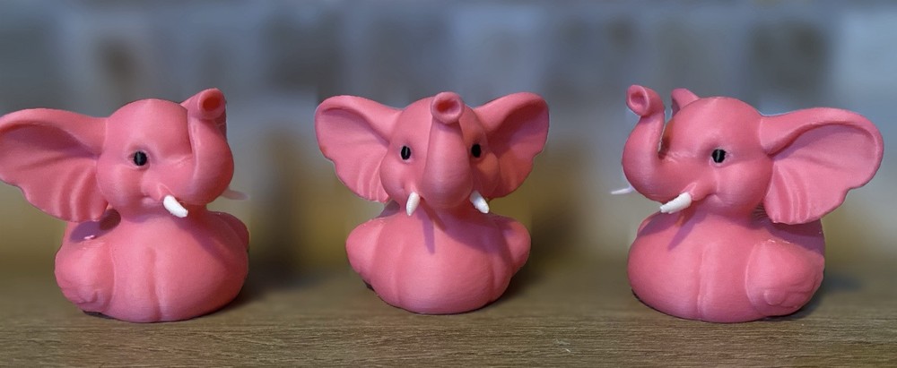 Pink Elephant Duck