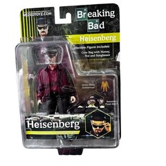 2013 Mezco Breaking Bad Heisenberg 6” Collectible Action Figure w/Money Bag