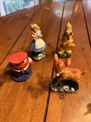 McDonald’s Toy Lot, Disney,Misc, 4 Resin Figures, 8 Piece 50th Anniv. Railway